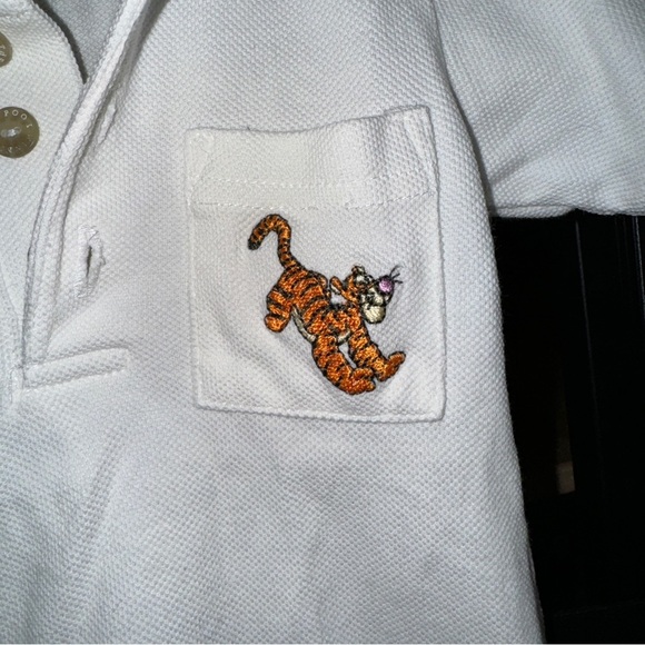 Vintage Disney 1990s tigger winnie the pooh embroidered short sleeve onesie baby - Picture 2 of 6